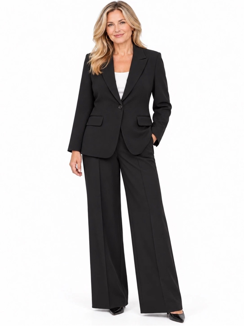 Kobi Halperin Collette Black Blazer Jacket Size XXL Professional Workwear NWT